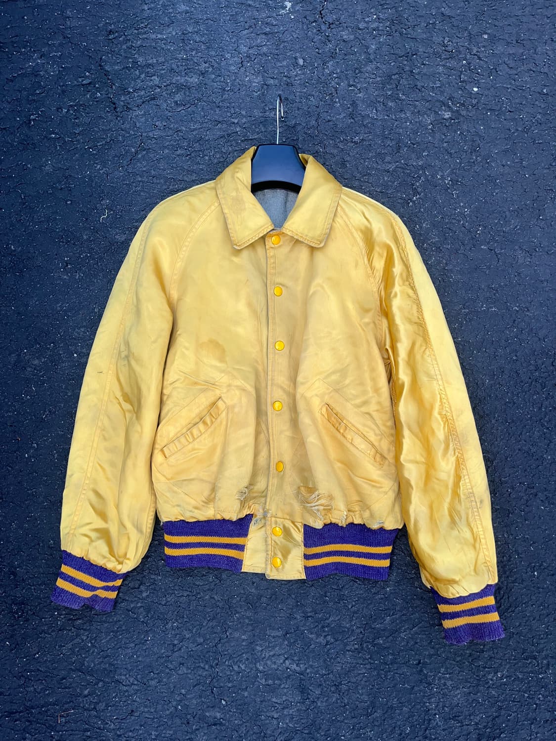 1980s 오리지널 세틴 실키 재킷 (105) 상품이미지1