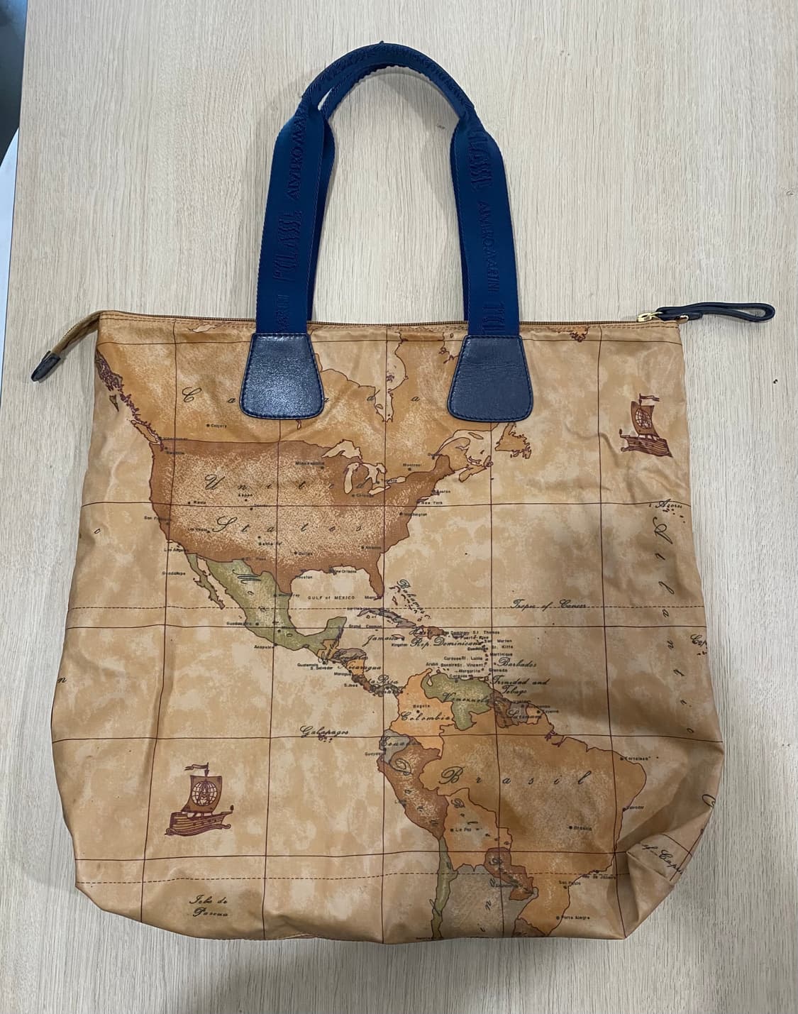 알비에로 마르티니 세계지도 토트백 상품이미지3