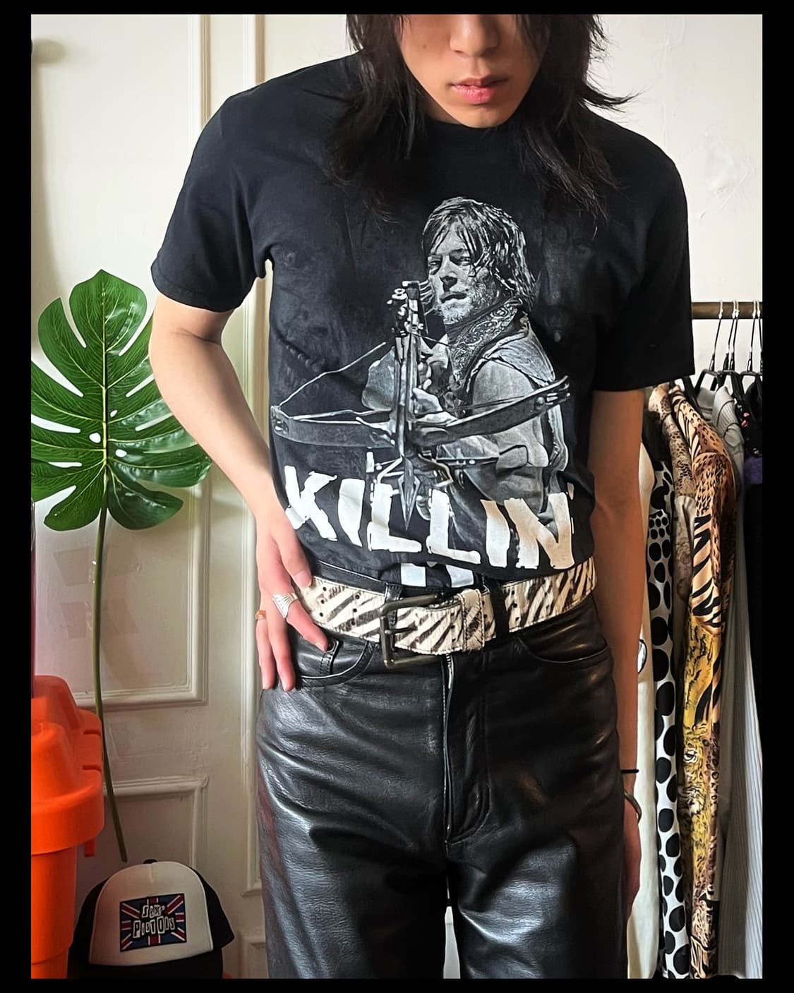 2014年 Walking Dead 1/2 T-Shirt / Gildan 상품이미지2