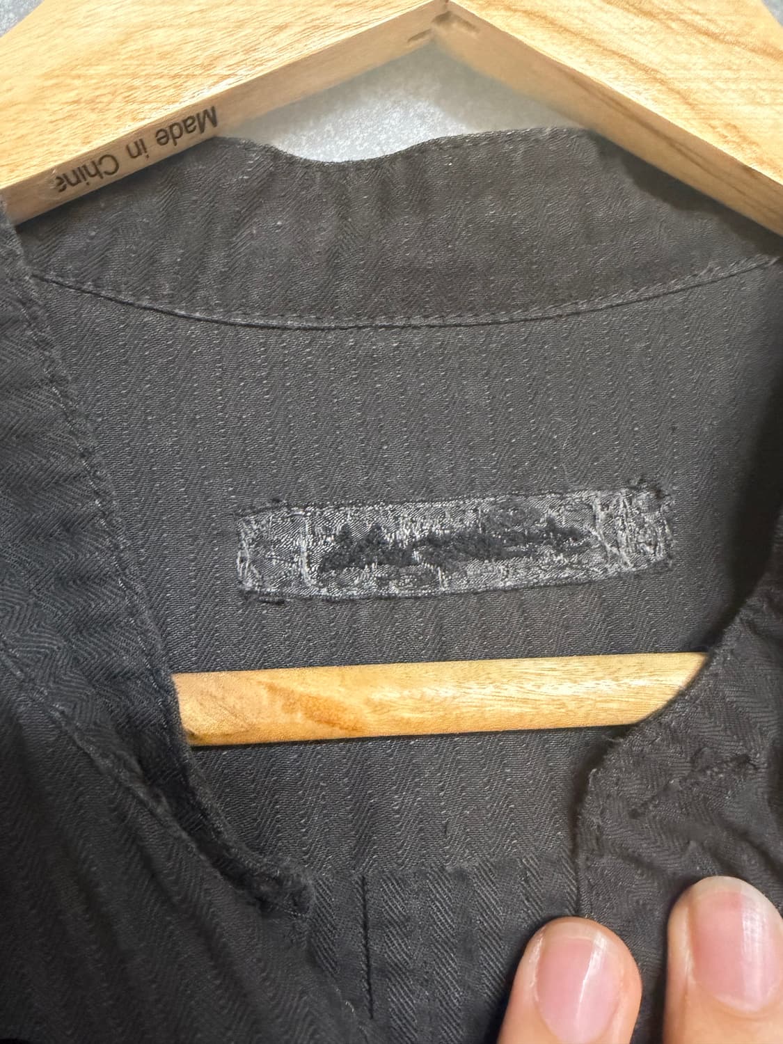 블랙멀 셔츠 상품이미지5