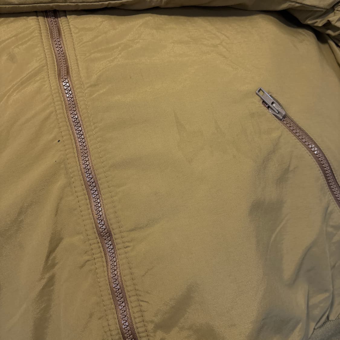 90년대 생산 llbean 엘엘빈 브라운 웜업 자켓  상품이미지8