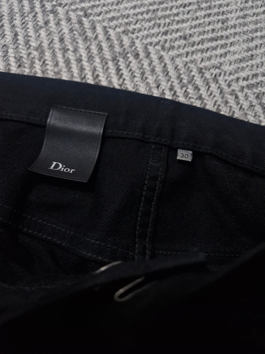 디올옴므 08 벨벳 코팅 진 30사이즈 상품이미지4