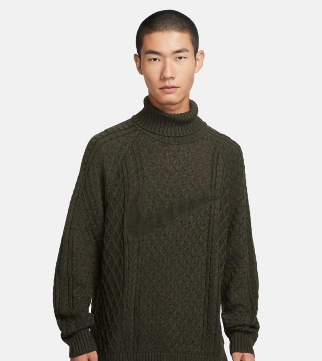 나이키 케이블니트 터틀넥 상품이미지2