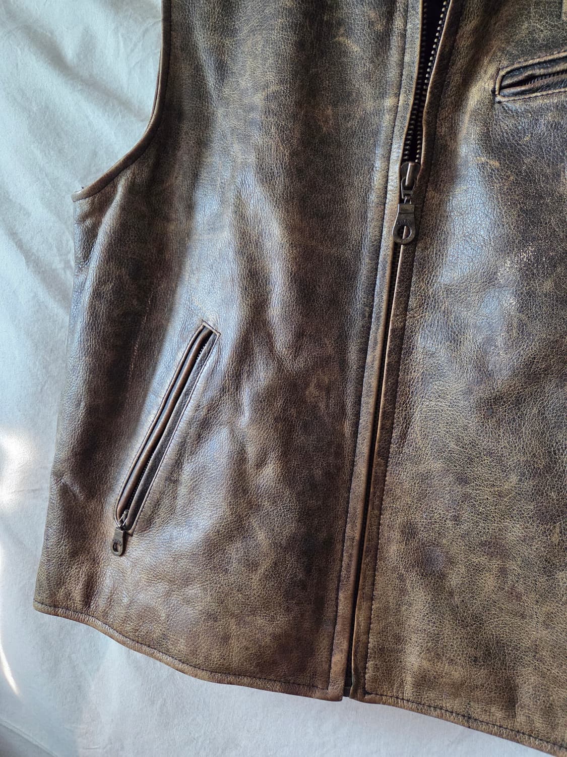 90s 셰인진스 소가죽 레더 베스트 100 상품이미지5