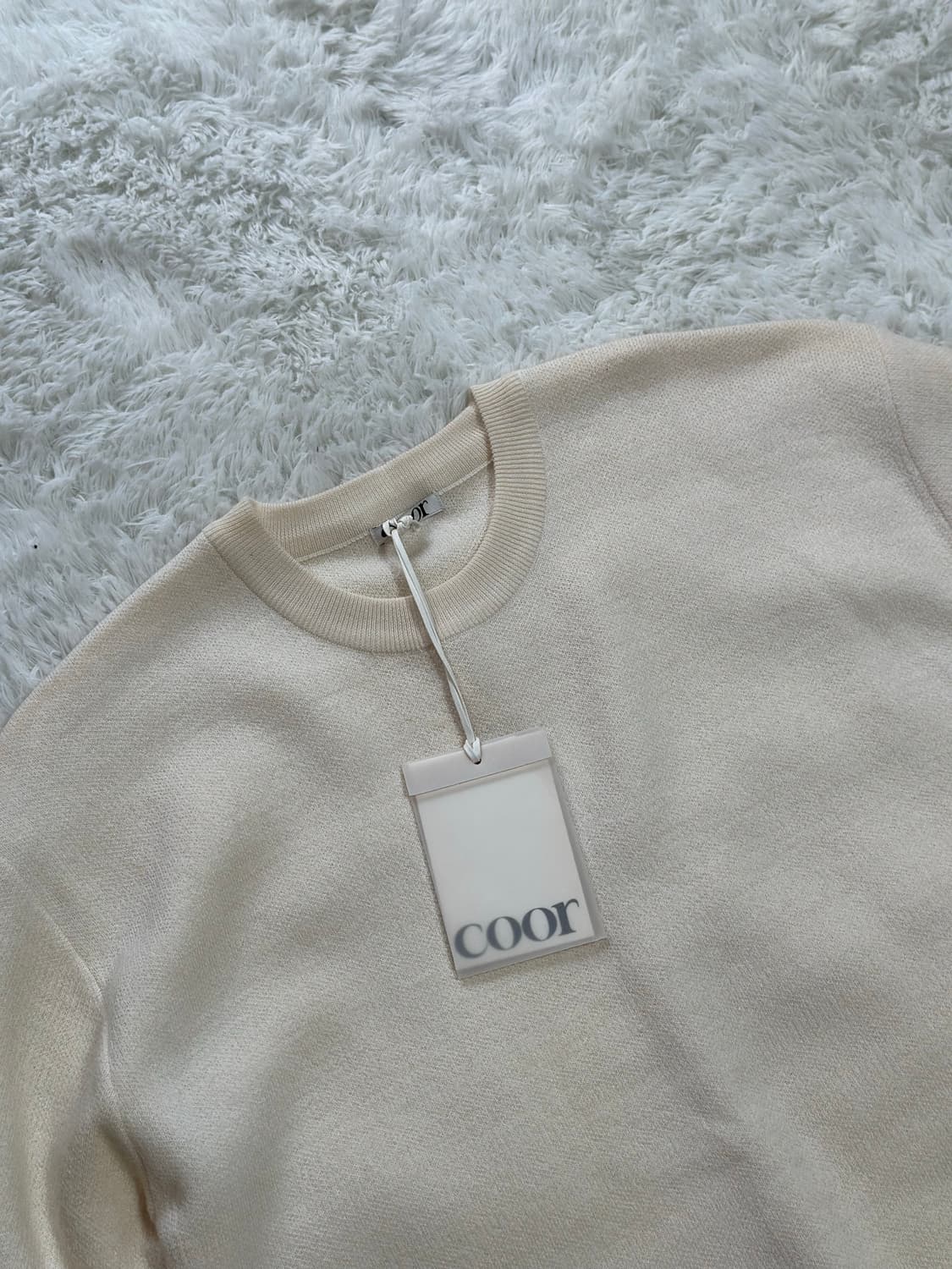 COOR 새상품 니트 105 상품이미지2