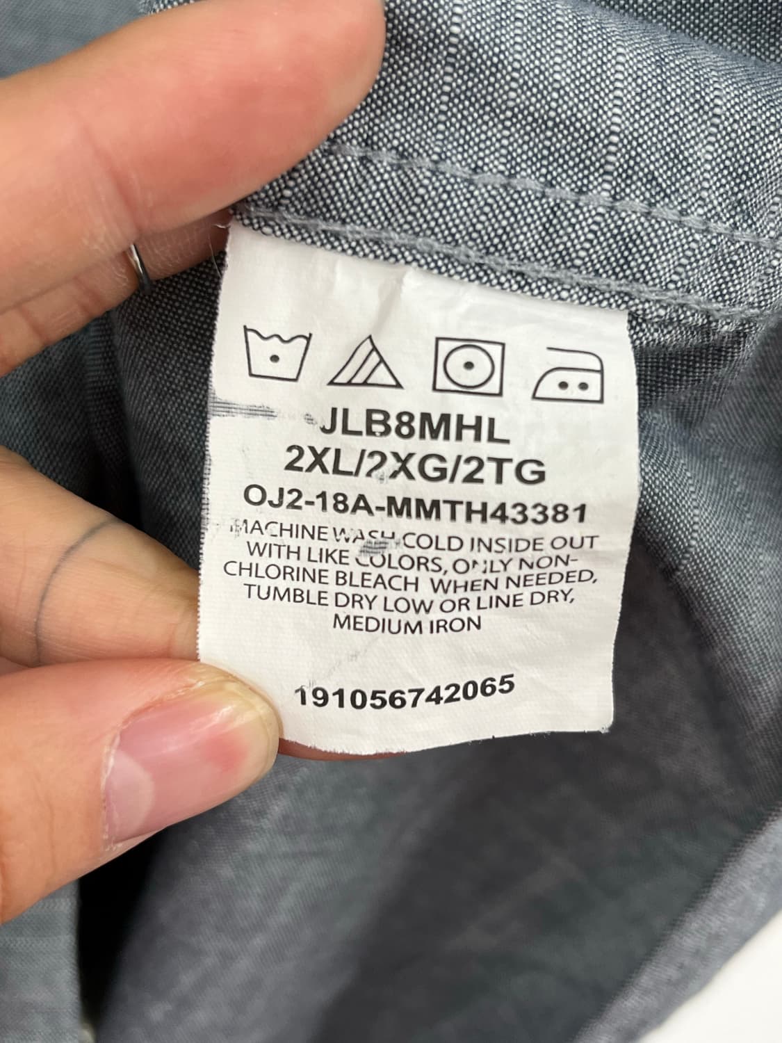 랭글러 코튼 셔츠  상품이미지10