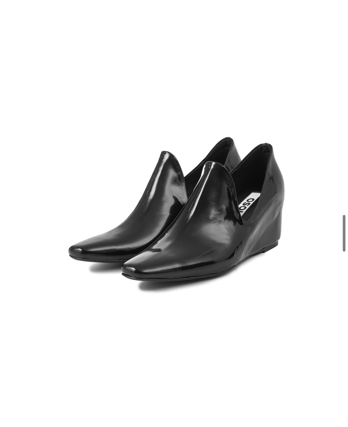 오소이 ANDY WEDGE BOX BLACK 240사이즈 상품이미지1