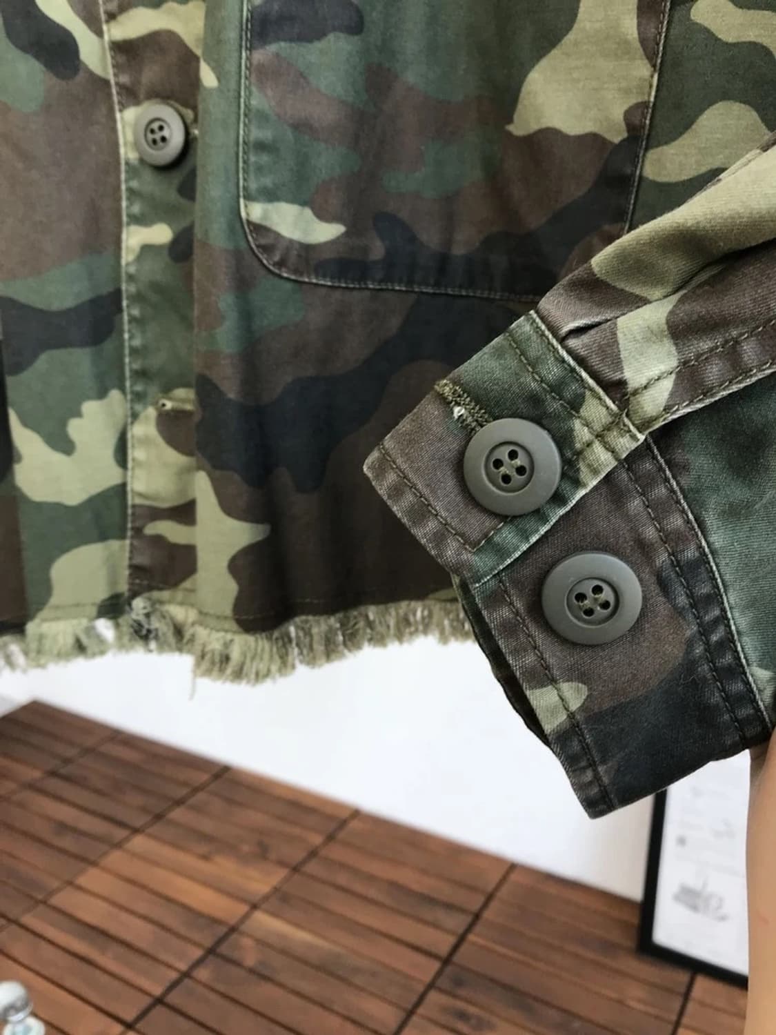 Lowrys Farm Camo Cropped Jacket 상품이미지3