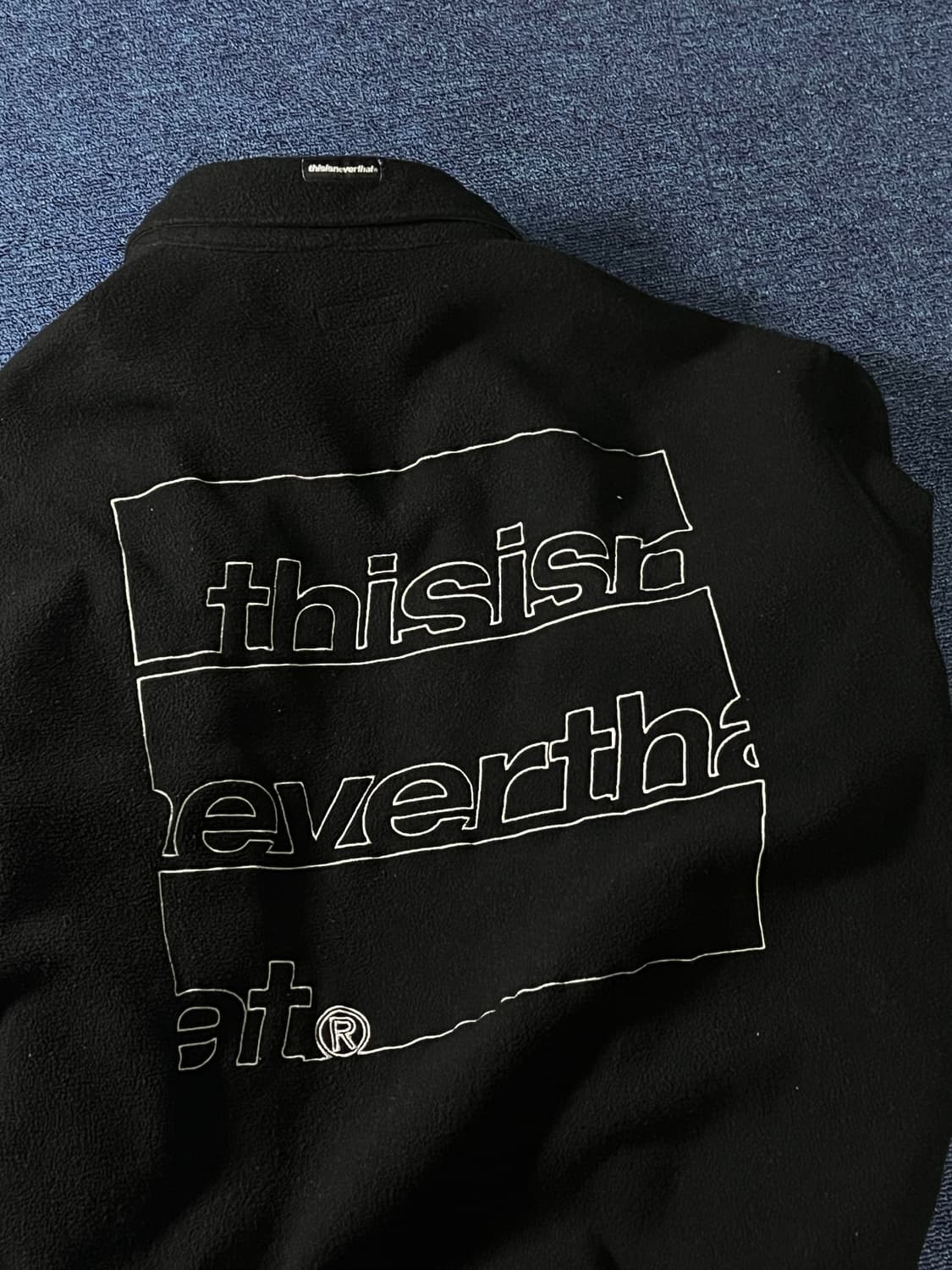 디스이즈네버댓 플리스 집업 자켓 상품이미지6