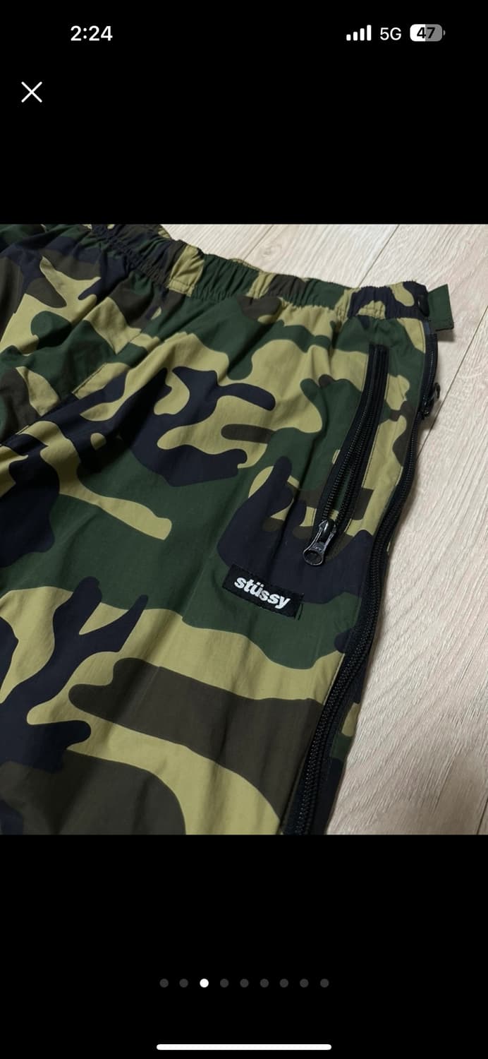 스투시 카모 스웻팬츠 (S/상태굿) 상품이미지3