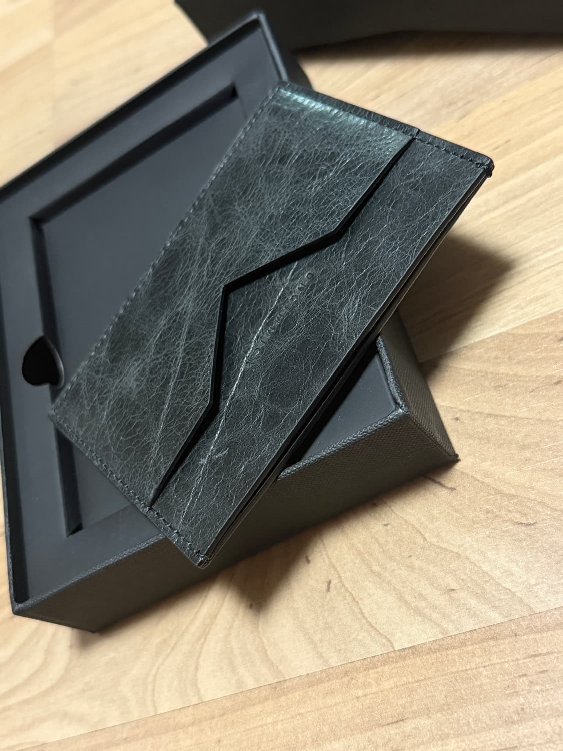 [새상품] 언지미크 레더 카드 홀더 카드지갑 상품이미지5