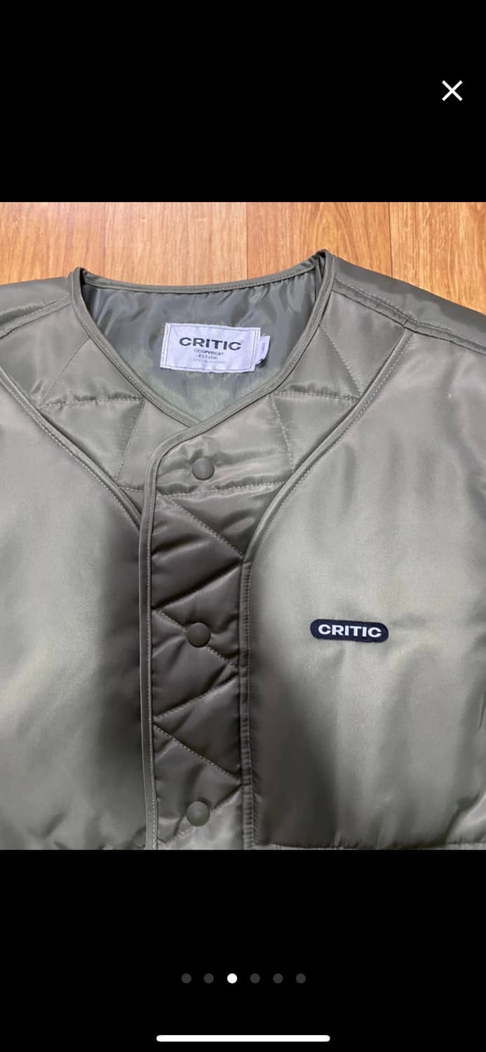 크리틱 깔깔이 경량패딩 L 새상품 상품이미지2