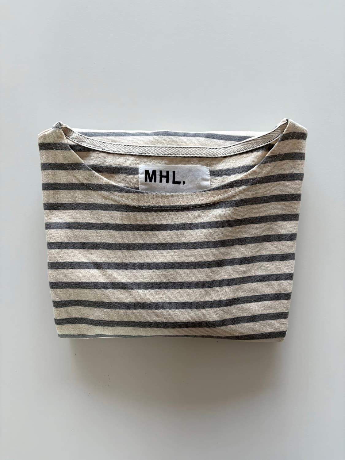 MHL. 마가렛 호웰 스트라이프 긴팔 티셔츠 (M) 상품이미지1