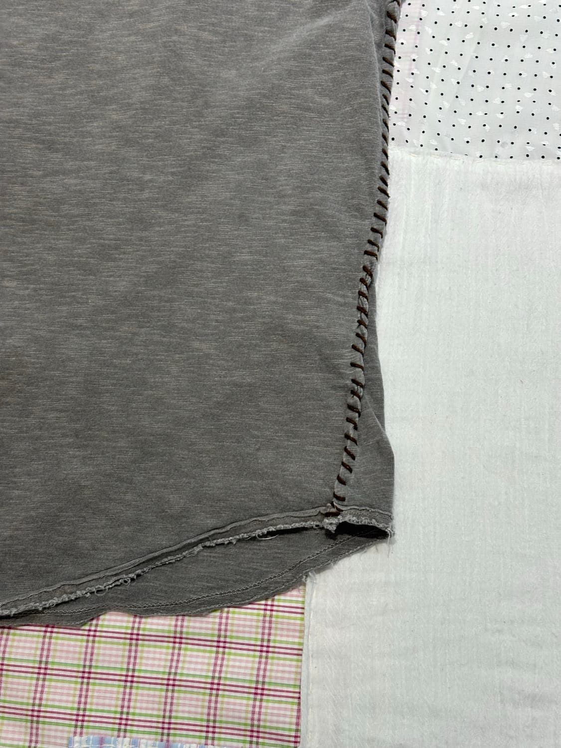 사이드 스티치 슬리브리스  상품이미지5