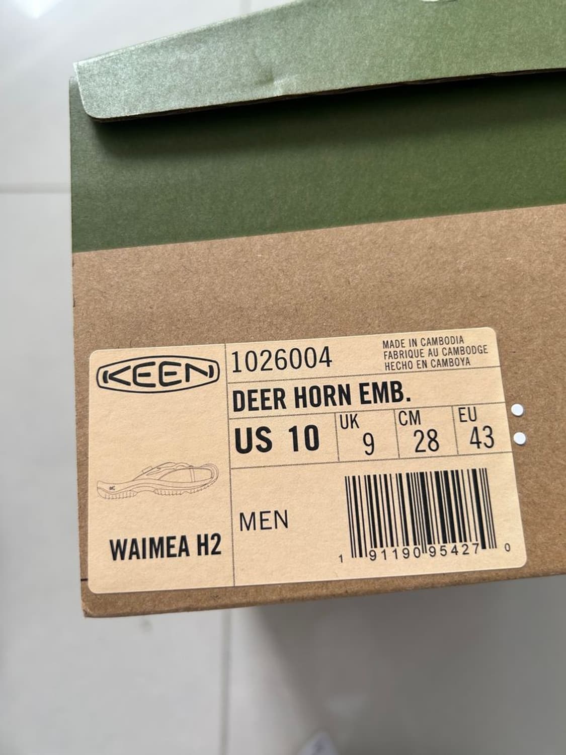 WAIMEA H2 DEER HORN EMB SANDAL 와이메아 샌들 상품이미지6