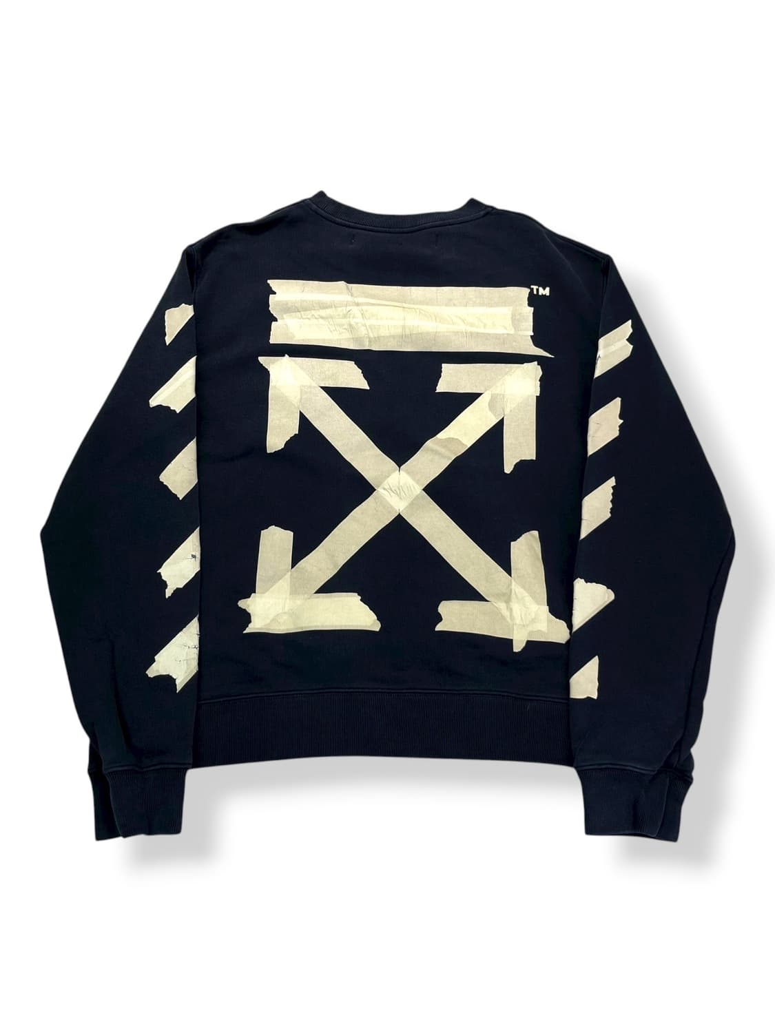 100 19f/w 오프화이트 lo 맨투맨 상품이미지1