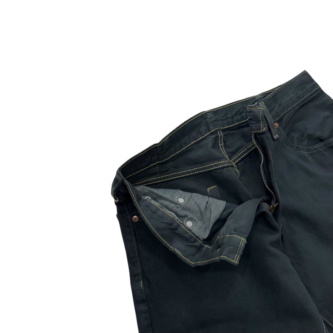 [30] 리바이스 517 블랙다이 블랙진 데님[lv1179] 상품이미지4