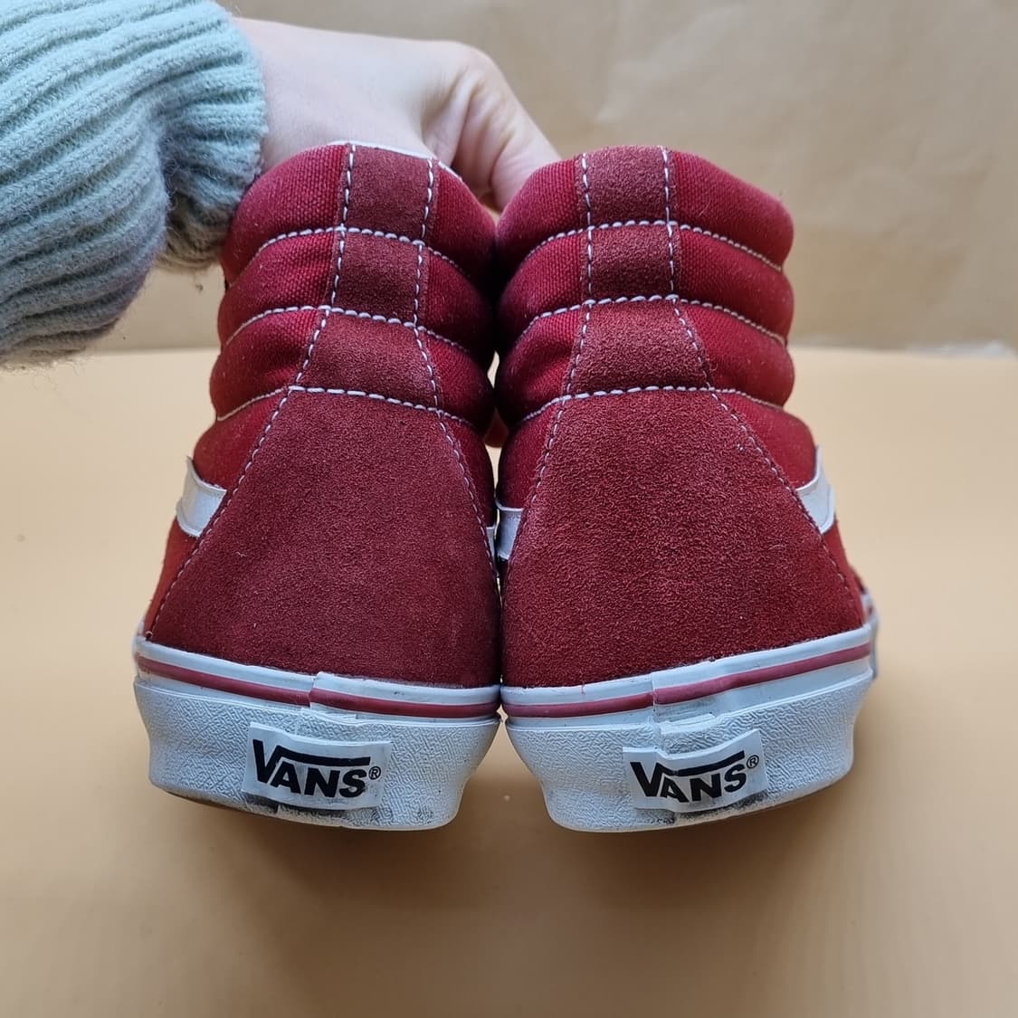 반스 스케이트 레드 남성하이탑260  상품이미지4