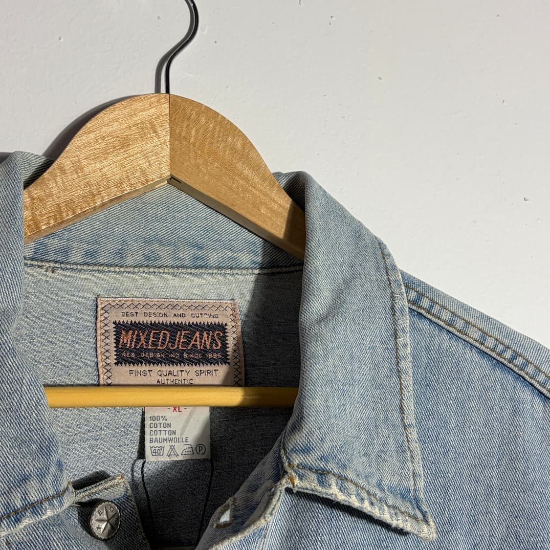 믹스드진스 빈티지 패치 데님 자켓 상품이미지3