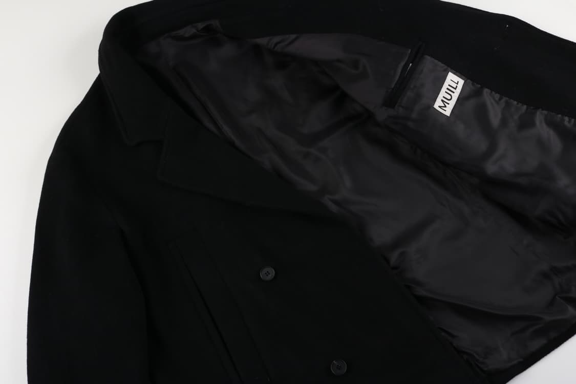 [M] 뮐 오버사이즈 울 피코트 상품이미지4