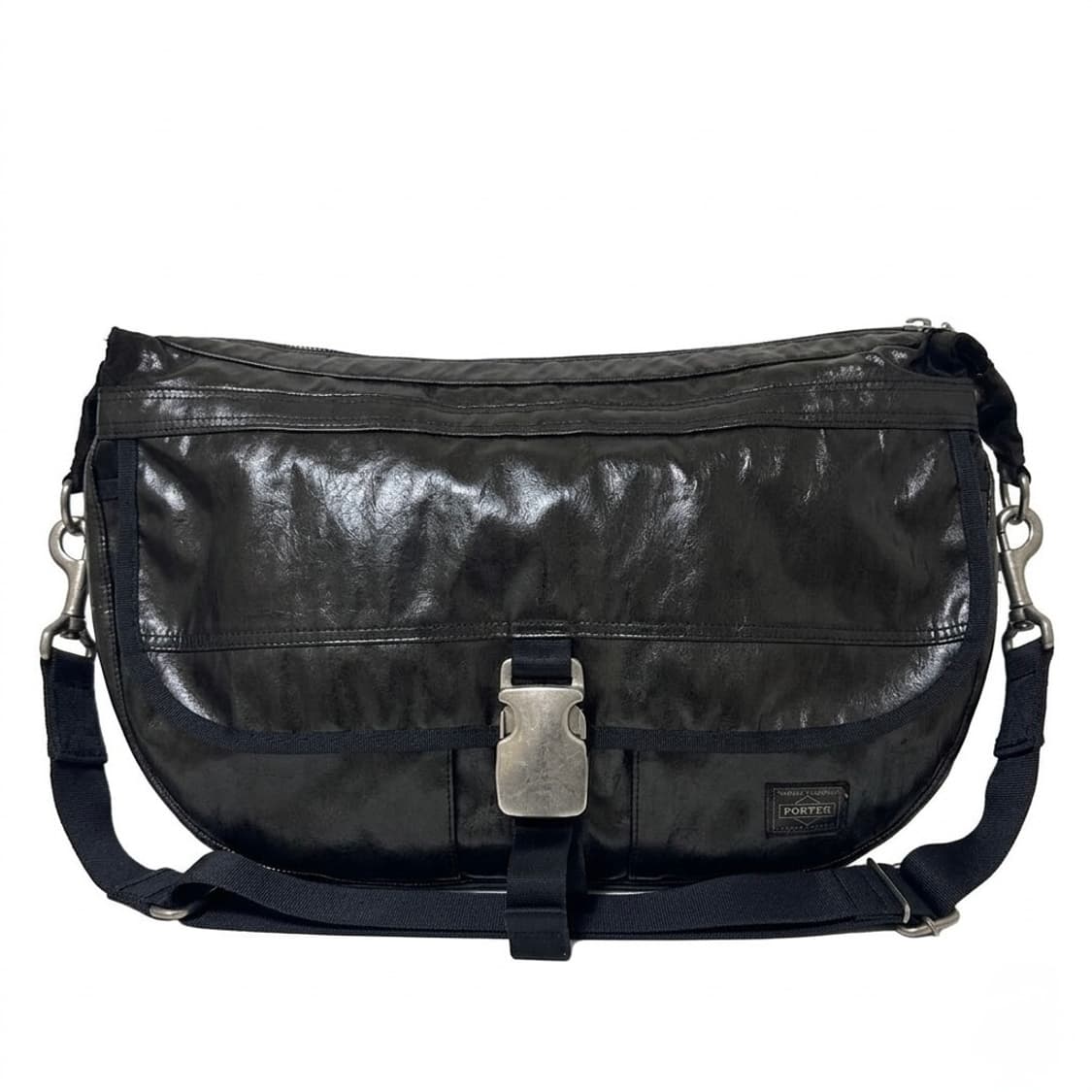 Porter shine 포터 샤인 코팅 메신저백  상품이미지1