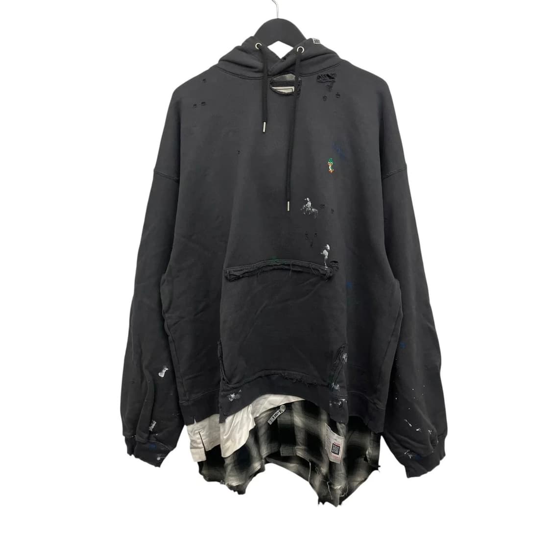 MIHARA YASUHIRO  Triple Layered Hoodie 상품이미지1