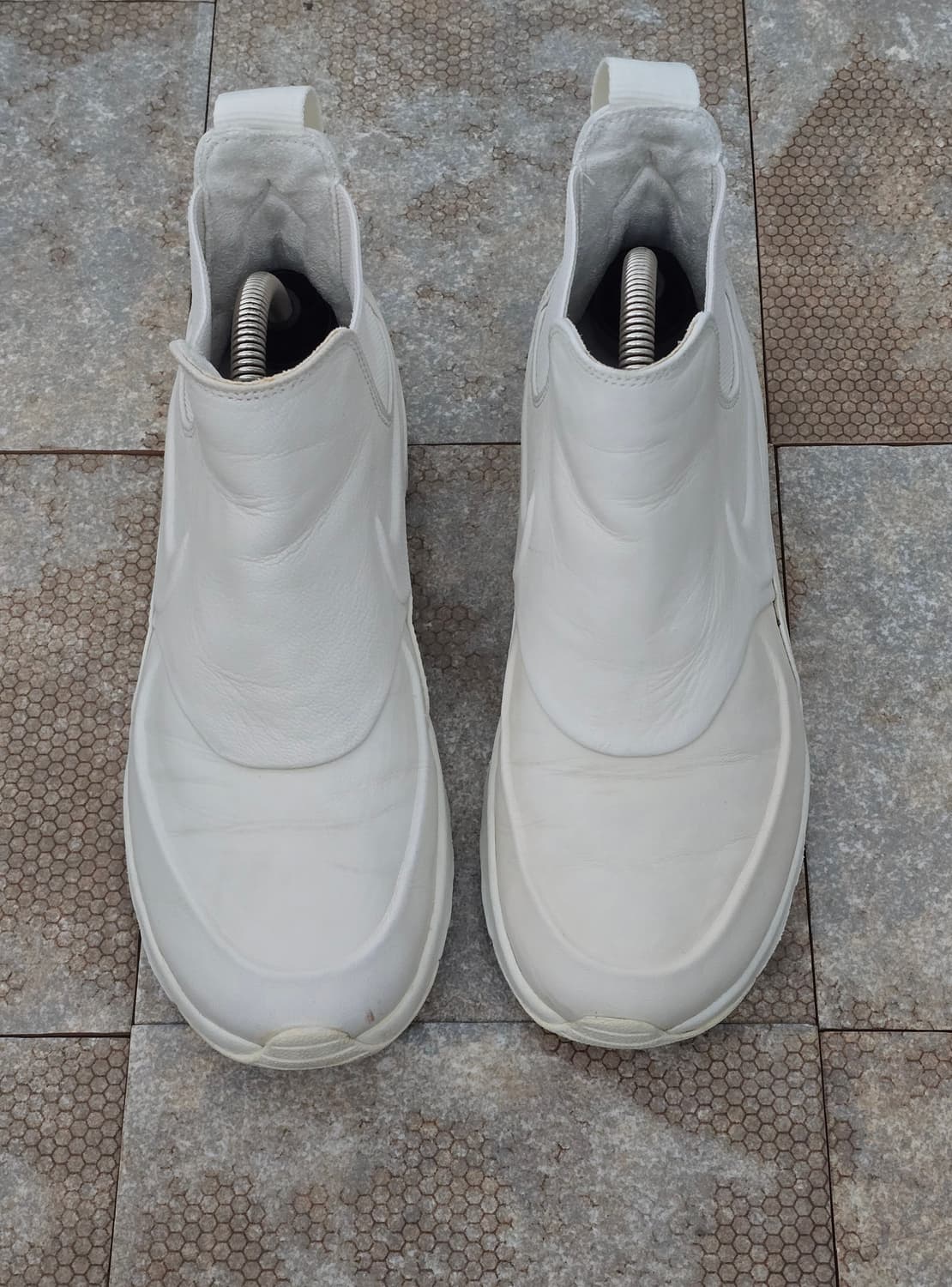 (240)나이키 에어맥스 테아 미드 피나클 레더 화이트 상품이미지2