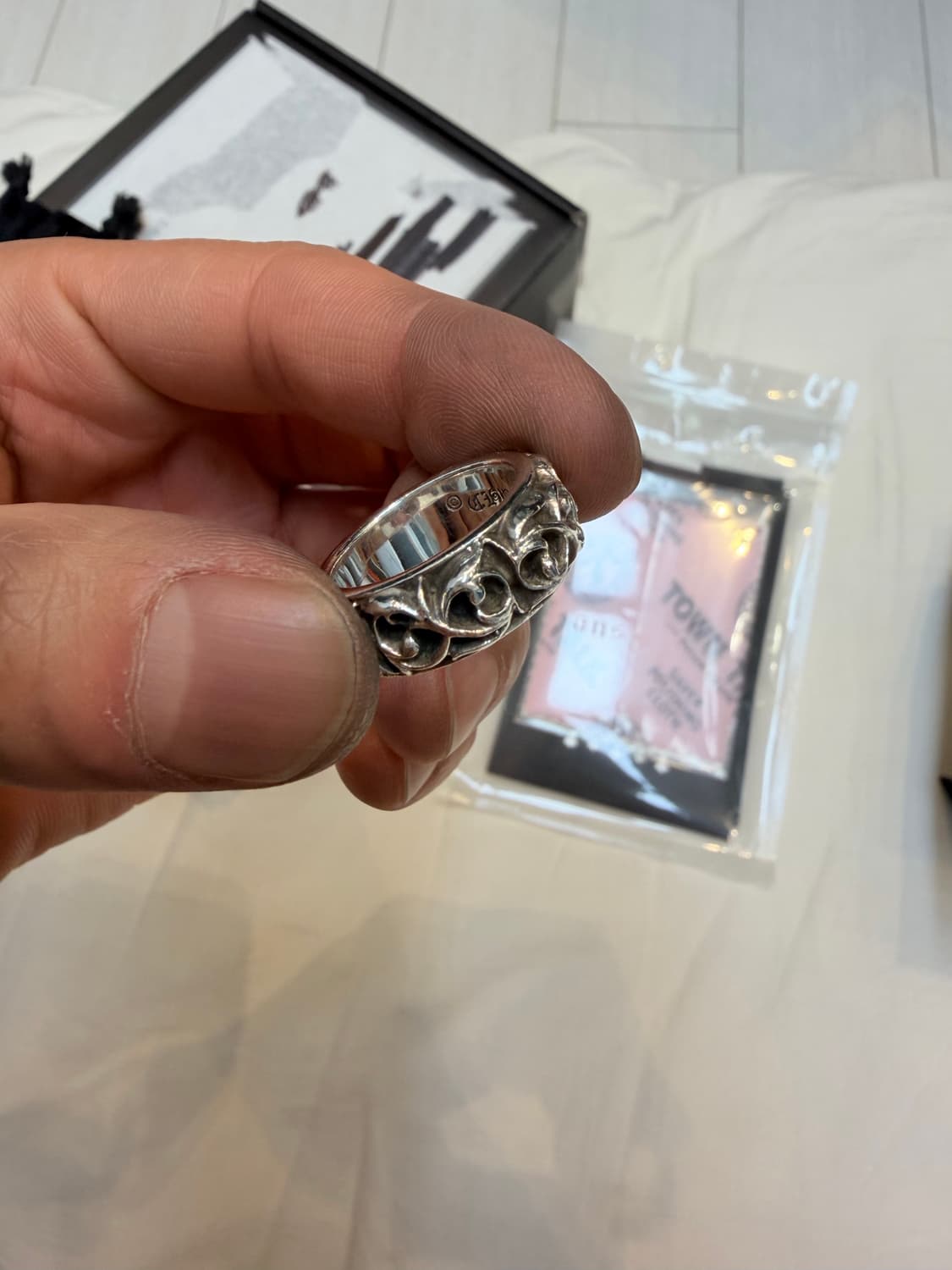 크롬하츠 이터니티 바인 밴드링 us7 상품이미지2