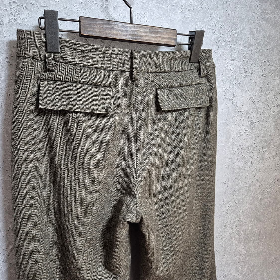 LISSEO 여성 울 팬츠 (30 ~ 31, Made In Japan) 상품이미지2