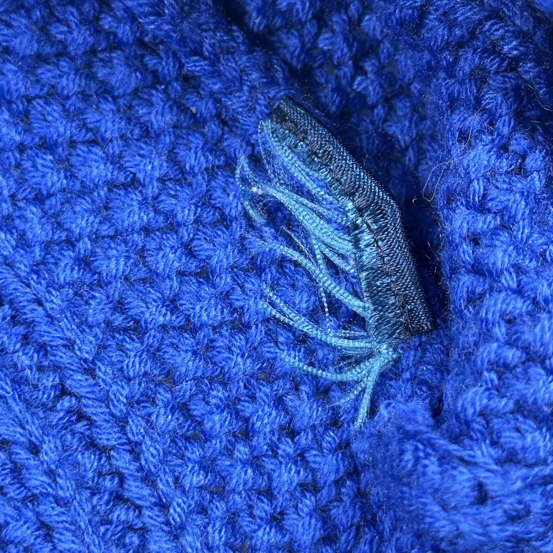 폴로 랄프로렌 걸즈 스카이 블루 니트 (실측 XS 여성추천) 상품이미지5