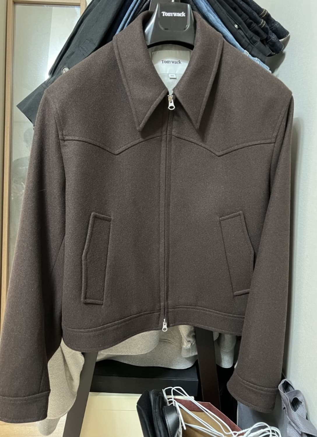 토니웩 웨스턴 울 블루종 상품이미지1