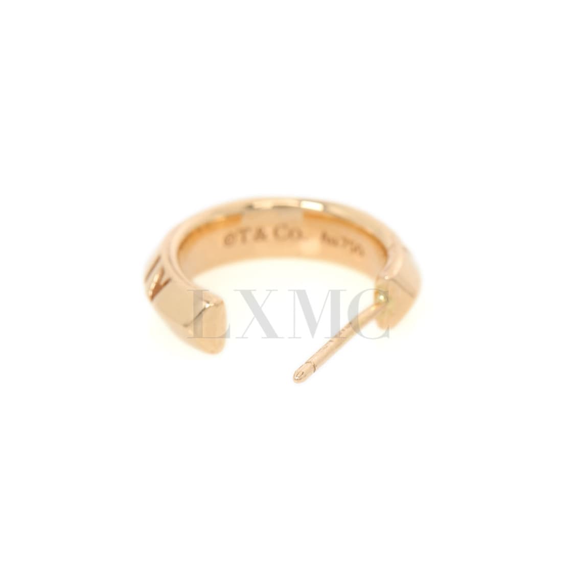 티파니 이어링 핑크골드 아틀라스 X 후프 싱글 귀걸이 상품이미지8