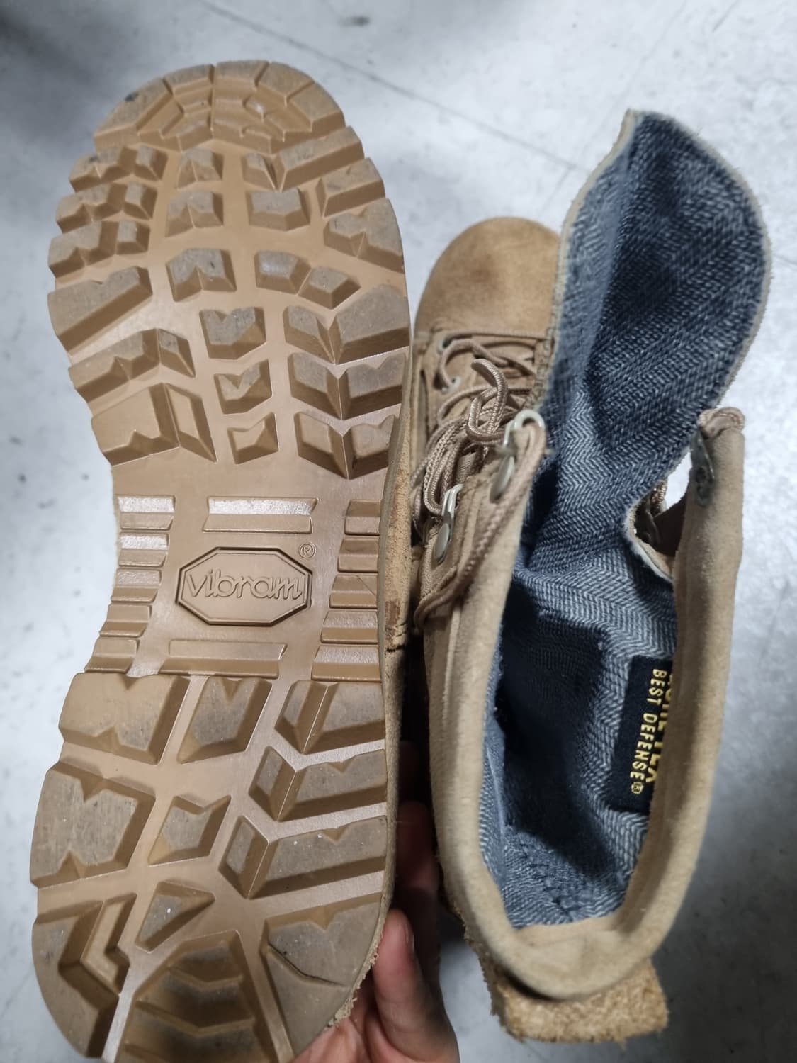 미군 베르빌 고어텍스 비브람 군화 상품이미지5