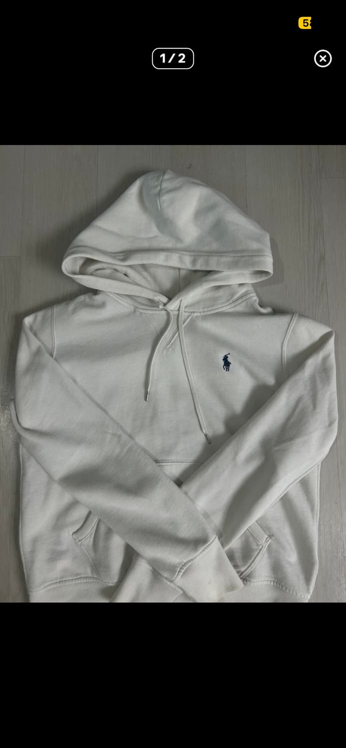 폴로 랄프로렌 자수 후드티 상품이미지1