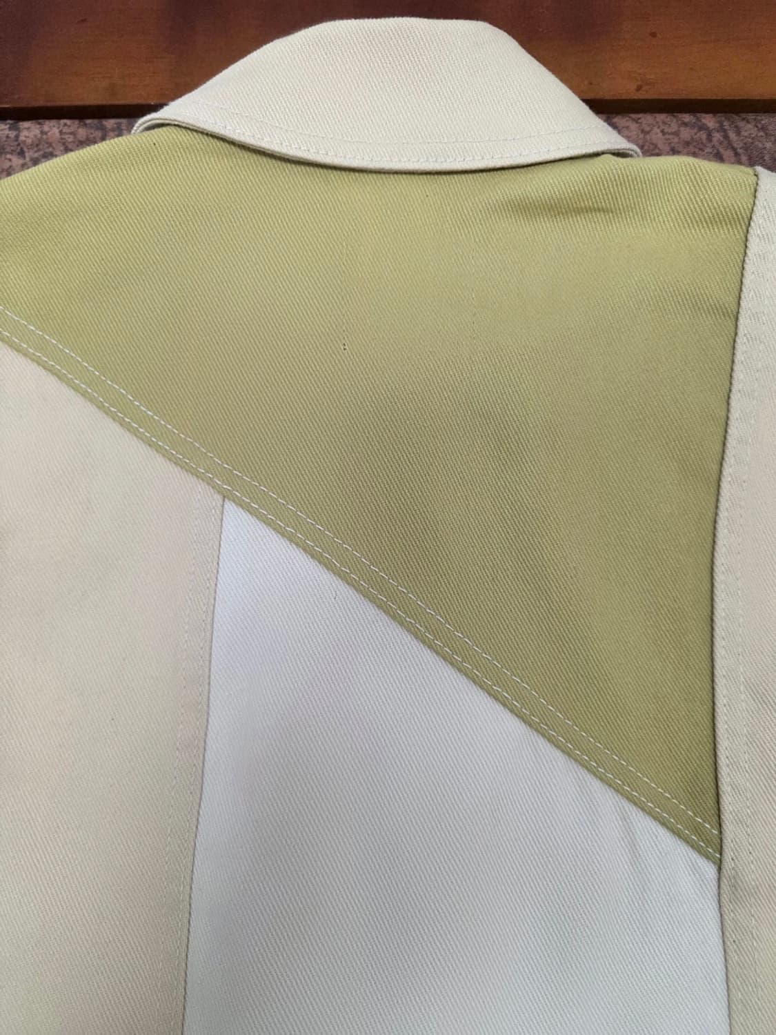 자라 패치워크 개버딘 재킷 M 상품이미지8