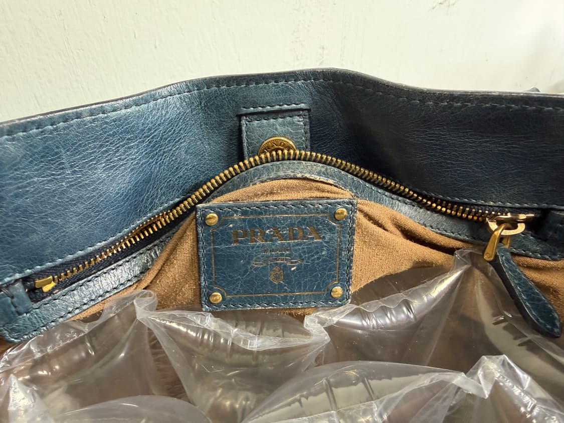 [정품] 프라다 비텔로 샤인 딥 오션 블루 상품이미지9