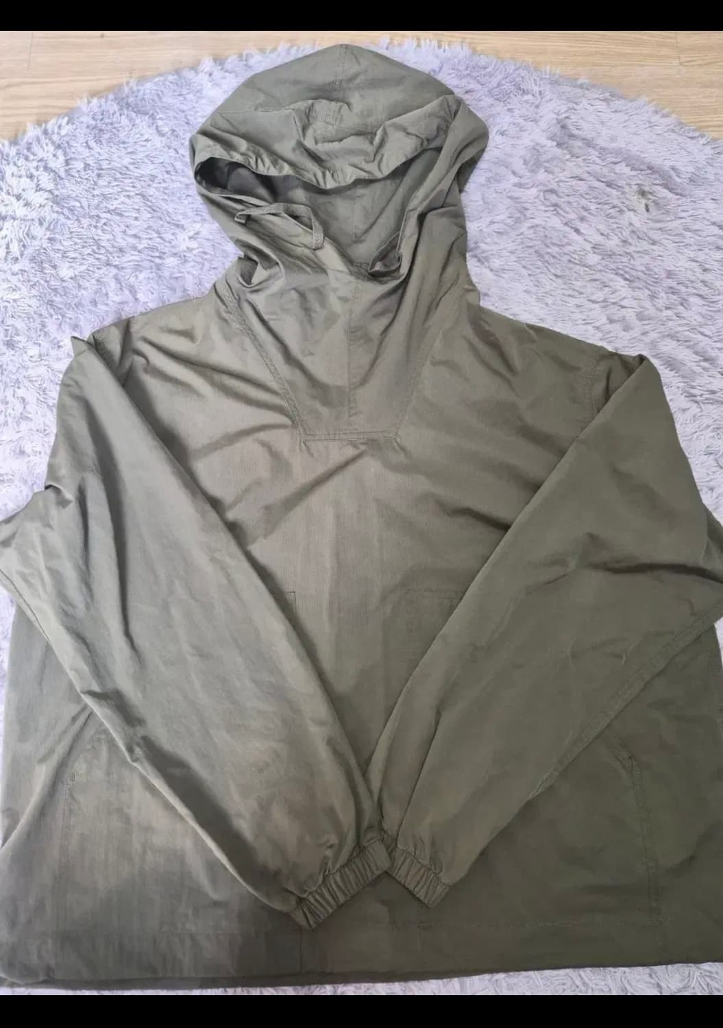 유니폼브릿지 카키아노락후드 상품이미지1