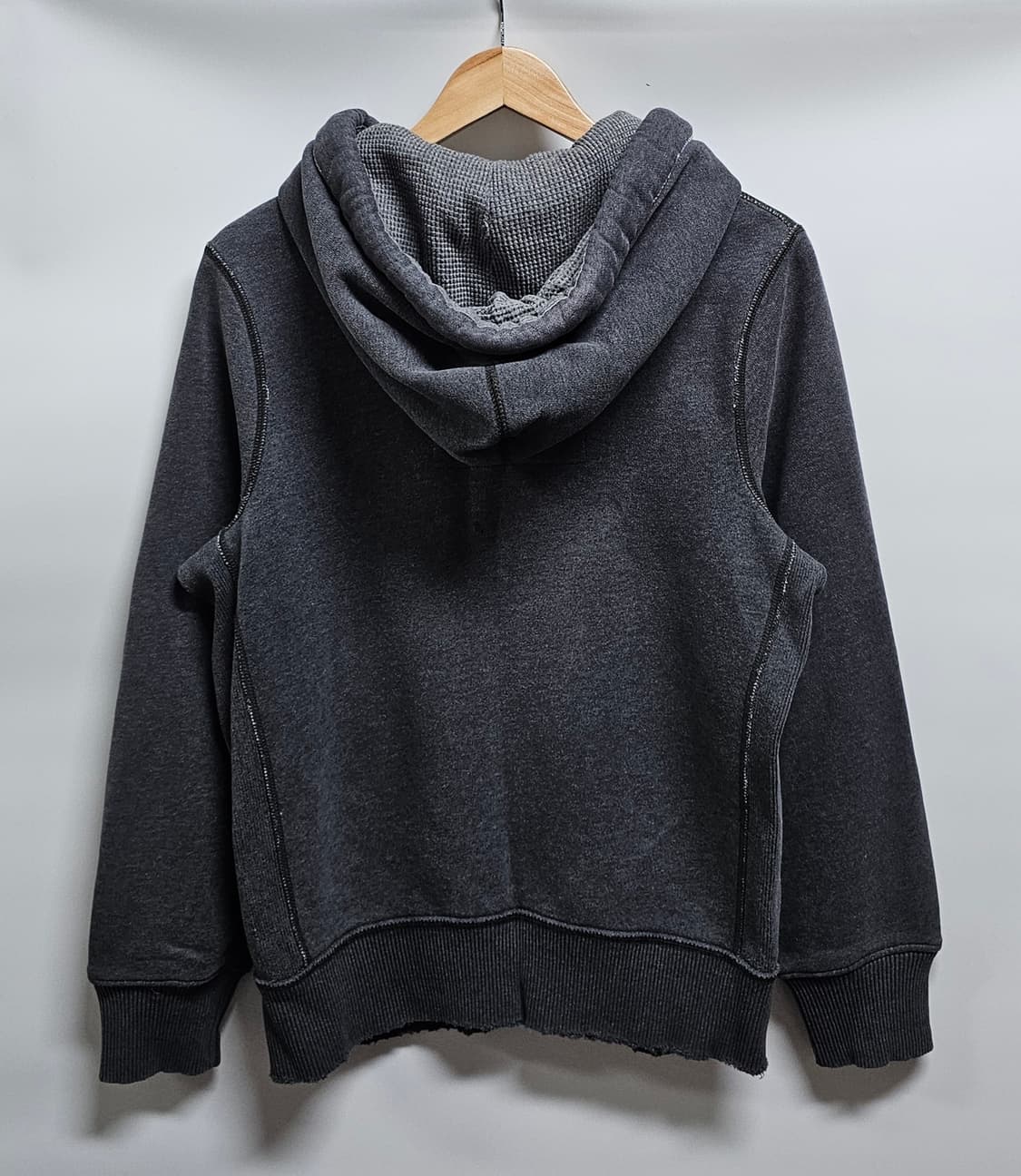 아베크롬비 후드집업 데미지 워싱 S 상품이미지2