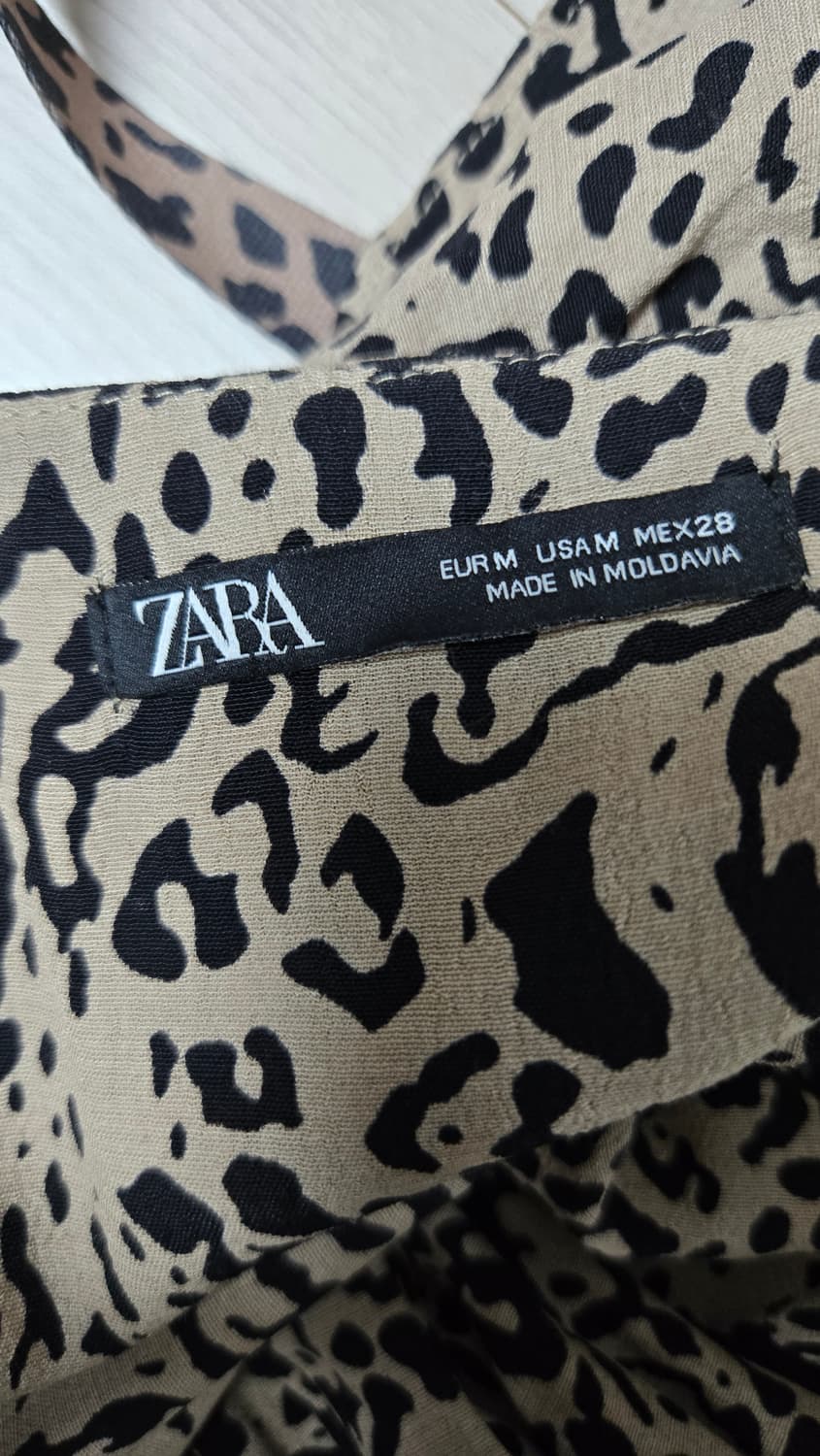 소치이 비건레더자켓과 자라 레오파드 원피스 상품이미지10