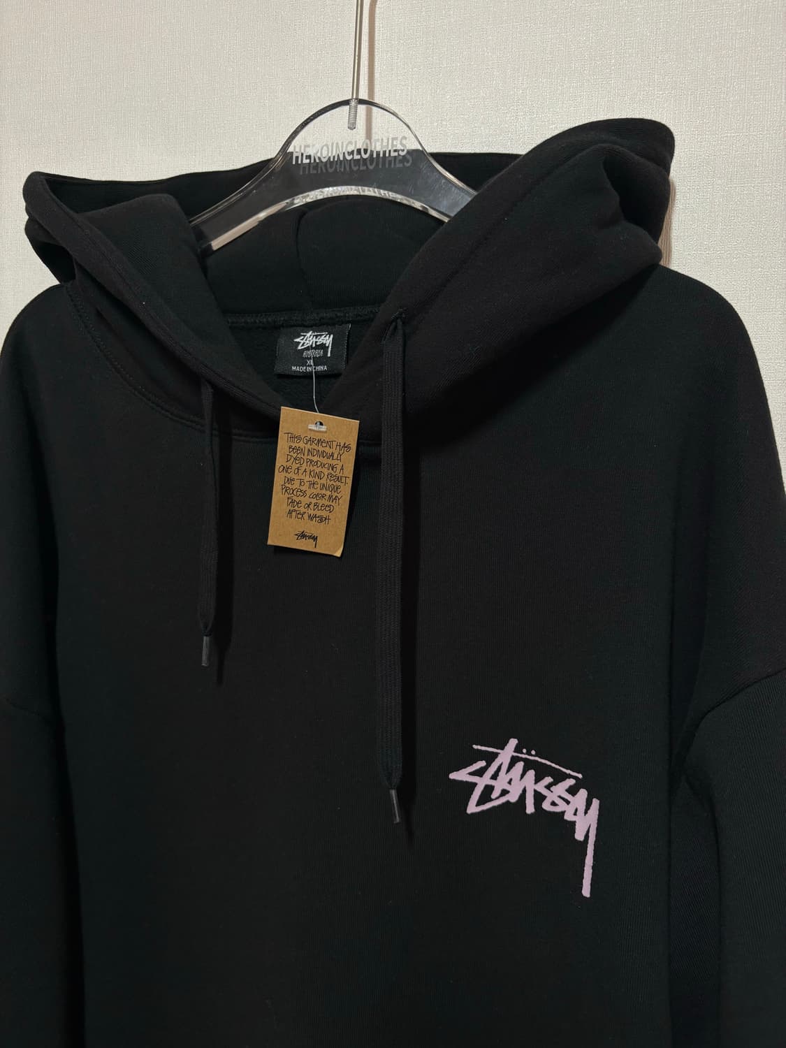 [XL] STUSSY PURPLE DICE HOODIE 상품이미지3
