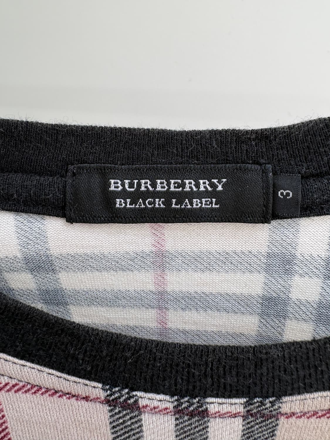 BURBERRY BLACK LABEL (Made in Japan) 반팔티 상품이미지6