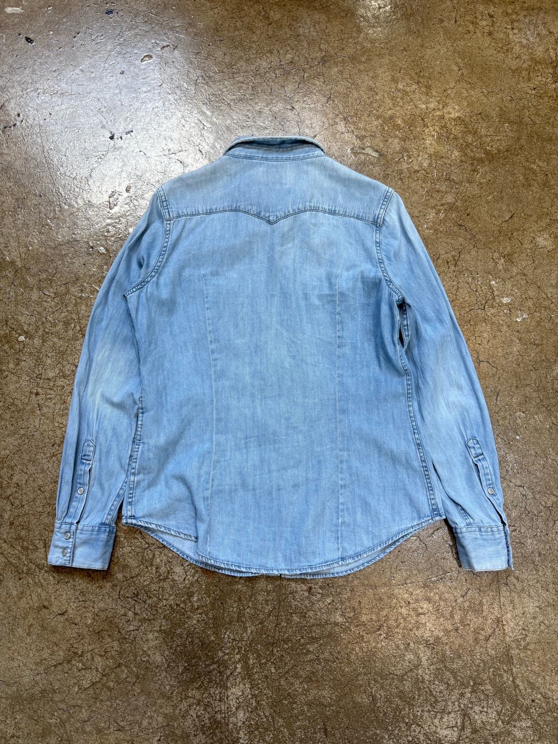 리바이스 웨스턴 데님 셔츠 상품이미지5