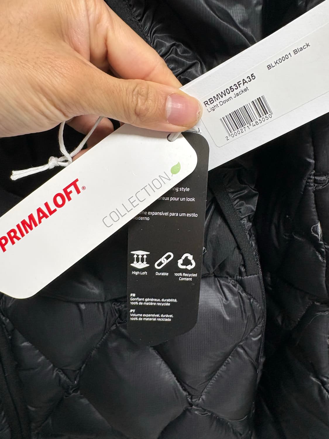 로아 하이킹 패딩 M 상품이미지4