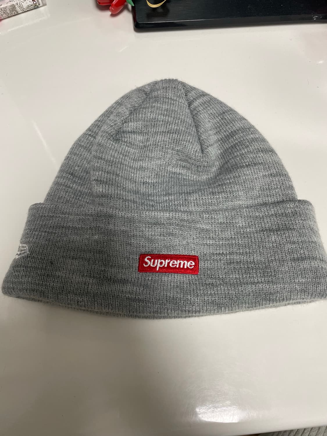 슈프림 뉴에라 바시티 비니 헤더그레이 상품이미지3