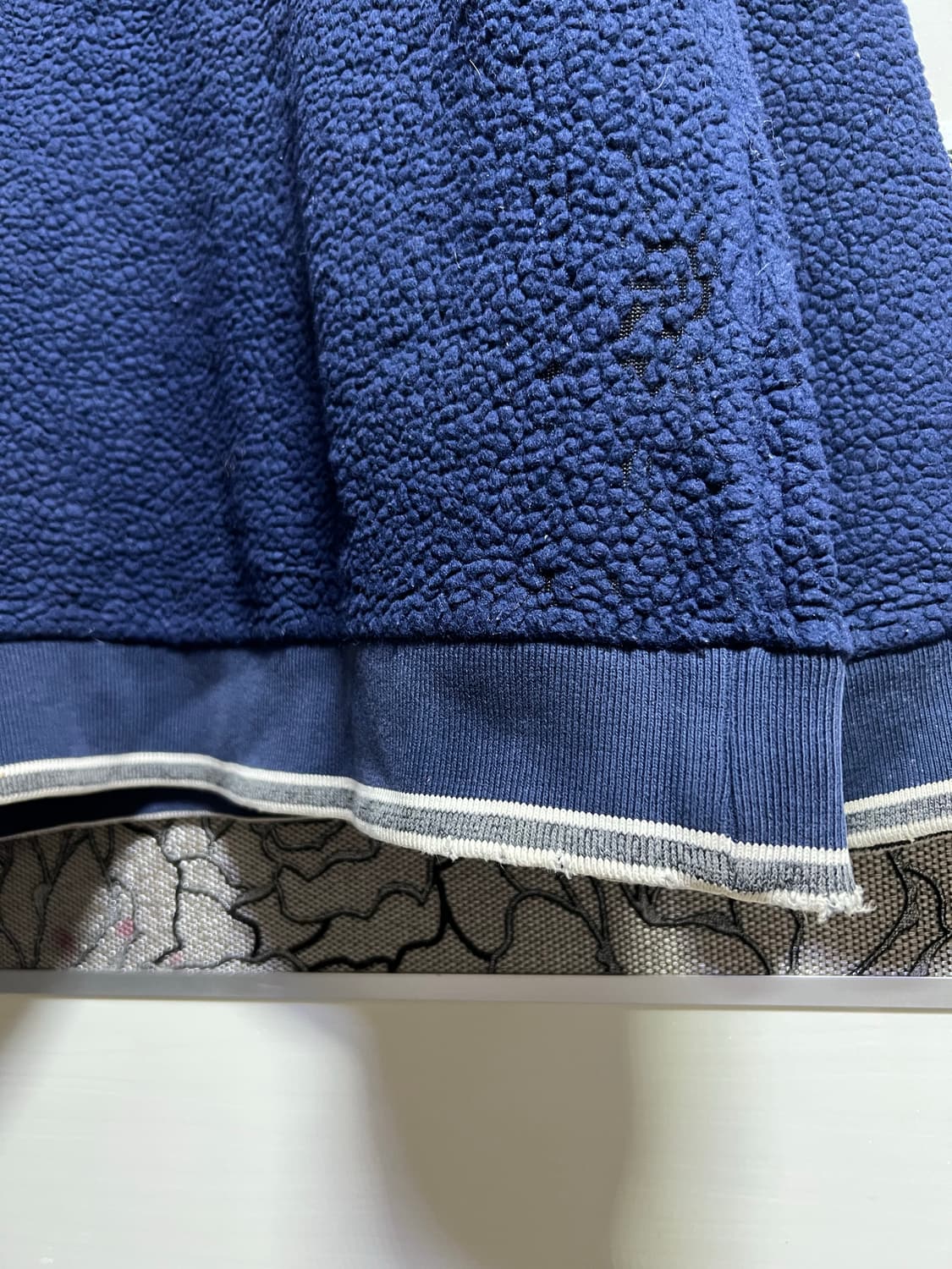 빈티지 타미힐피거 네이비 플리스 맨투맨 상품이미지4