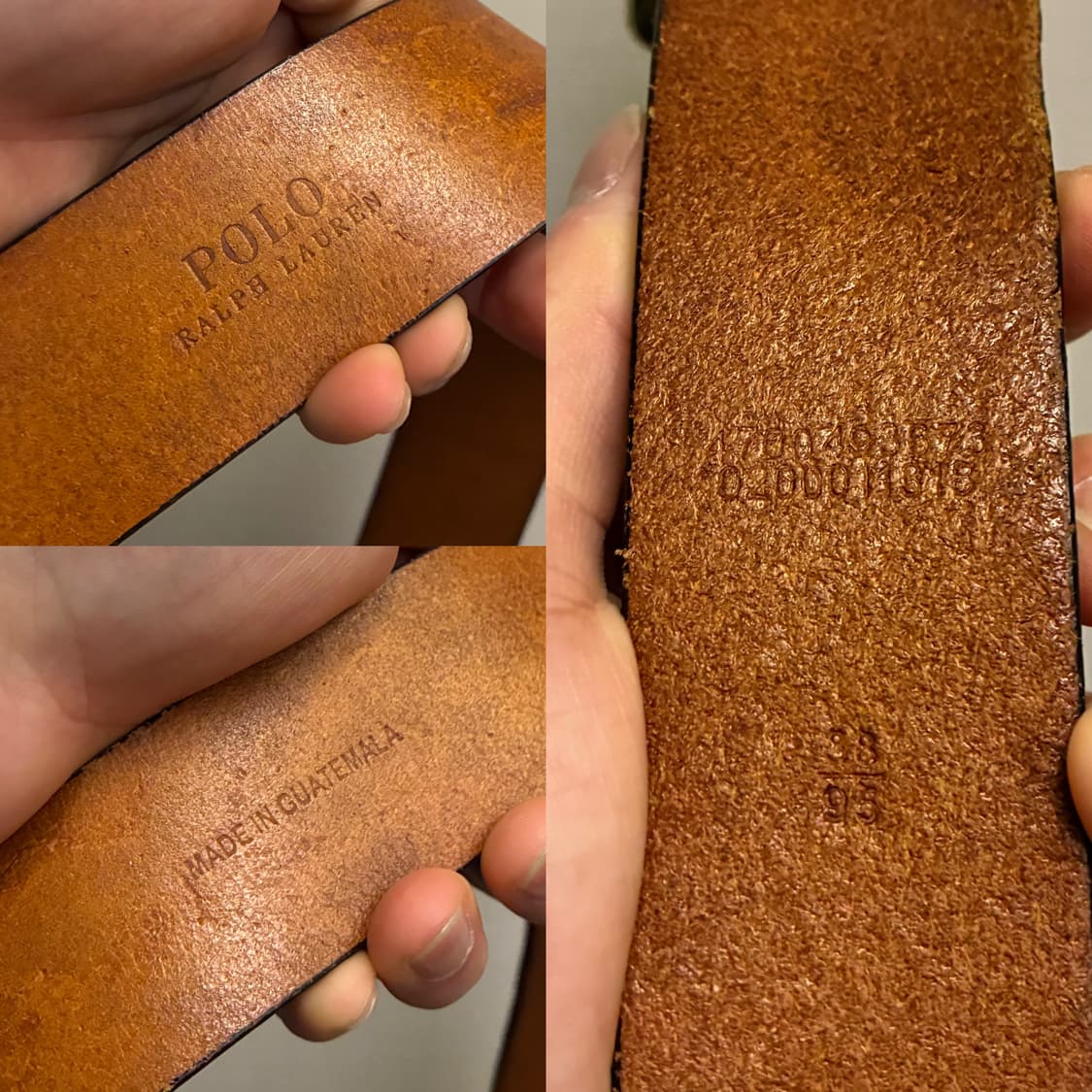 (30~34)POLO 폴로랄프로렌 금장 버클 레더벨트 가죽벨트 상품이미지8