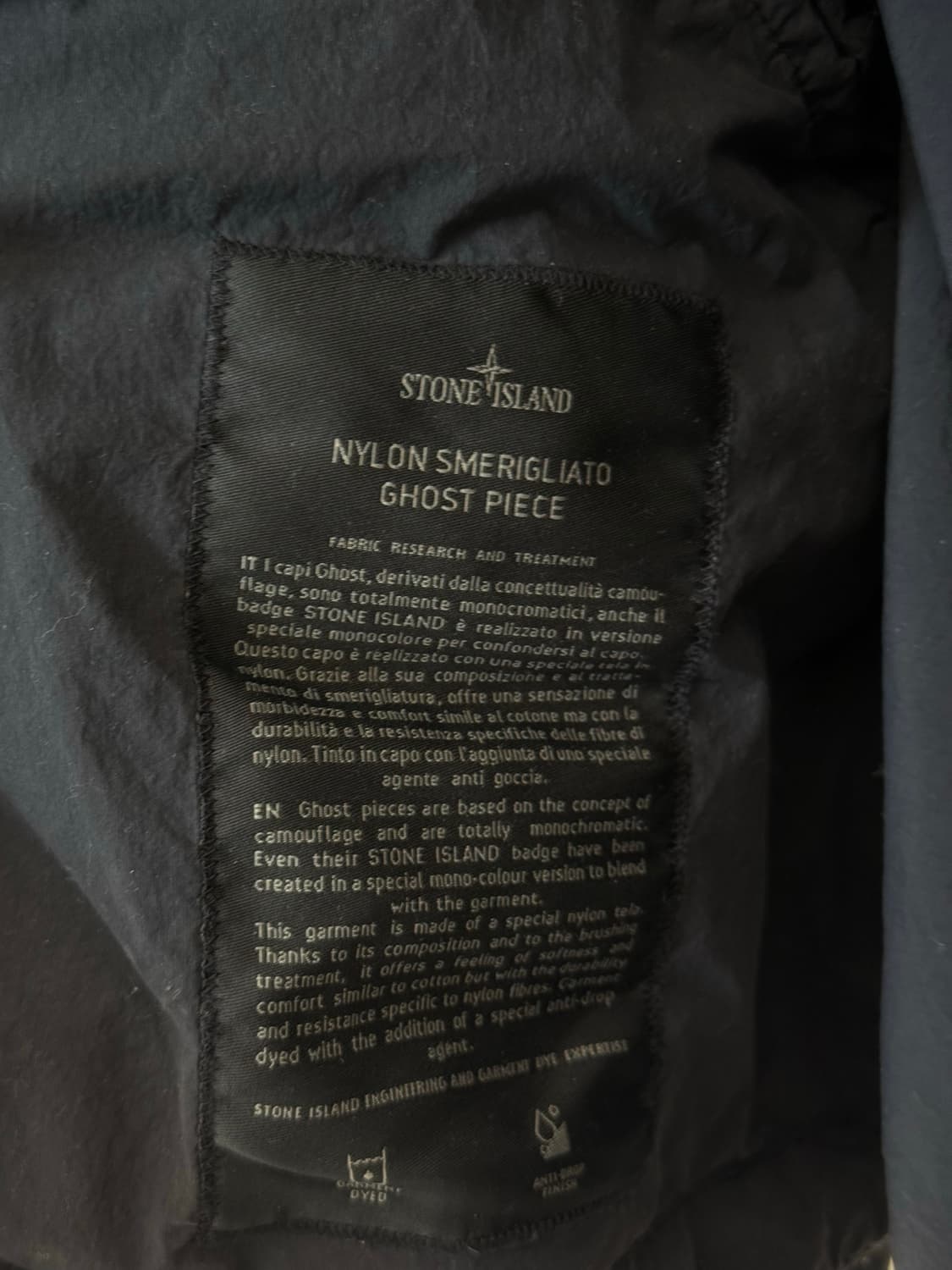[L] 25ss 스톤아일랜드 고스트피스 스메리글리아토 자켓 상품이미지5