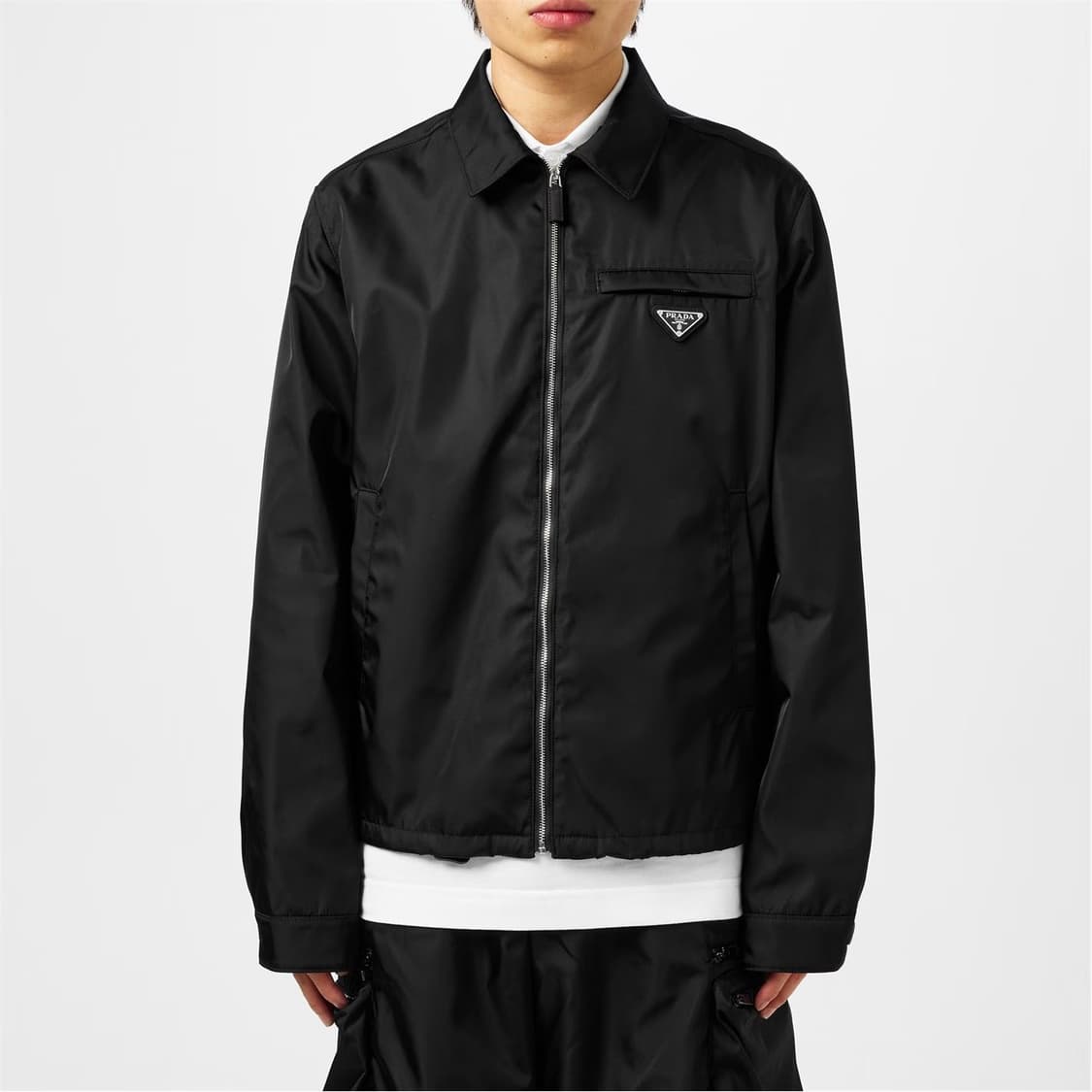 (A+/48) / 프라다 리나일론 블루종 자켓 블랙 상품이미지10
