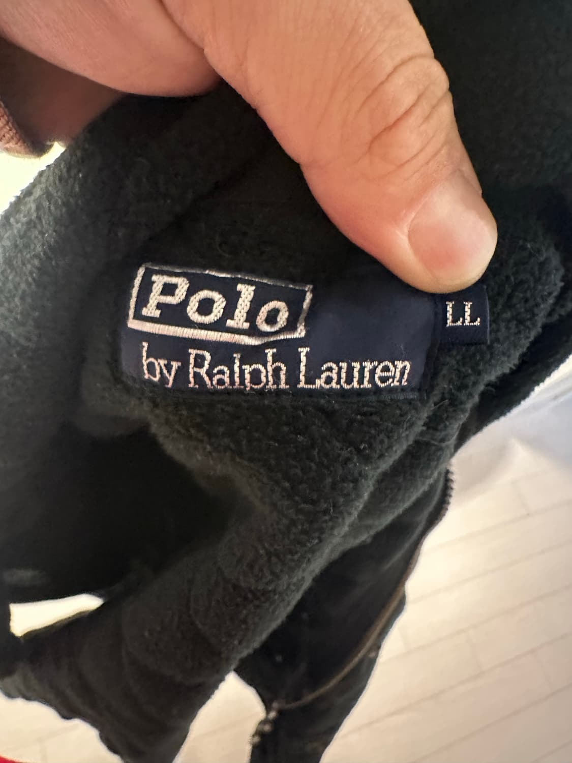 폴로 랄프로렌 퀄팅 헌팅 자켓 어깨가죽패치 상품이미지5