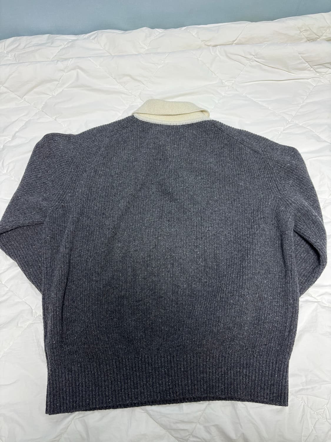 [3] 포터리 럭비 니트 미드그레이 상품이미지2